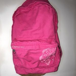 Aeropostale Bright Pink Backpack